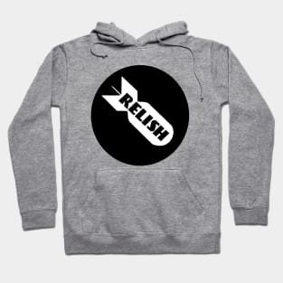 Bomb Relish Circle Logo Black Hoodie